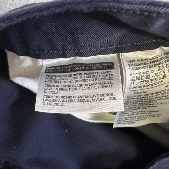 Levi's Carrier Cargo Shorts Men's 40 Navy Blue Utility Outdoor Bermuda S40196 - Picture 7 of 9